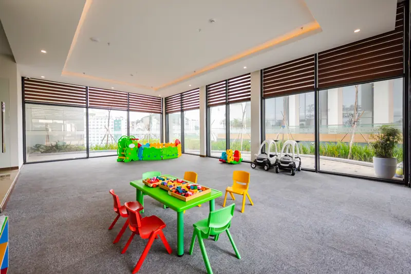 Khu vui chơi trẻ em Kids Club tầng 5 ở Mường Thanh Luxury Hạ Long Centre tòa A
