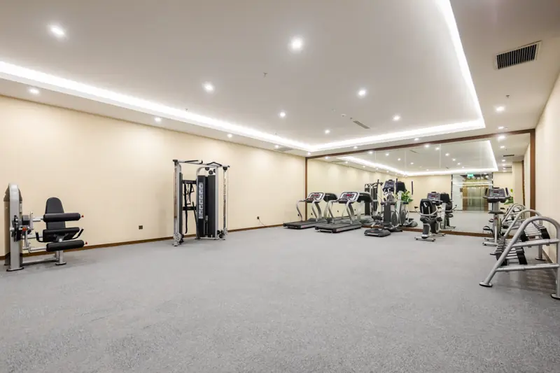 Phòng gym tầng 4 ở Mường Thanh Luxury Hạ Long Centre
